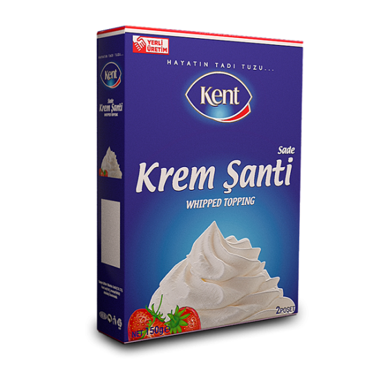 Kent Sade Krem Şanti 2'li 150 G