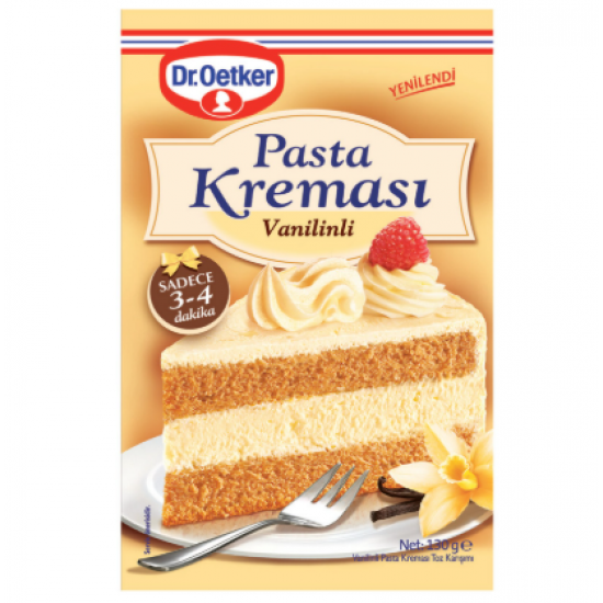 Dr.Oetker Vanilinli Pasta Kreması 130 G