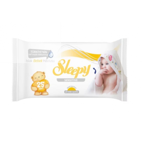 Sleepy Cep Islak Mendil 25'li