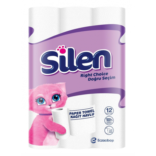 Silen Kağıt Havlu 12'li
