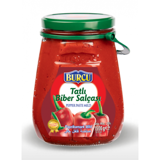 Burcu Tatlı Biber Salçası 1500 G
