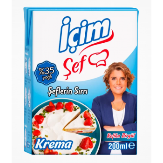 İçim Şef Krema 200 ML