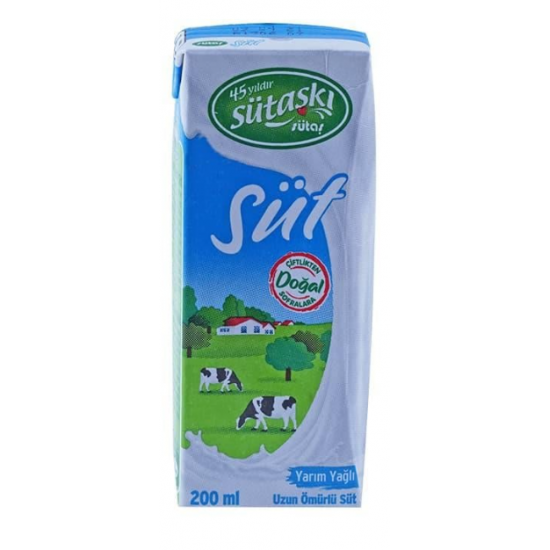 Sütaş Sade Süt 180 ML