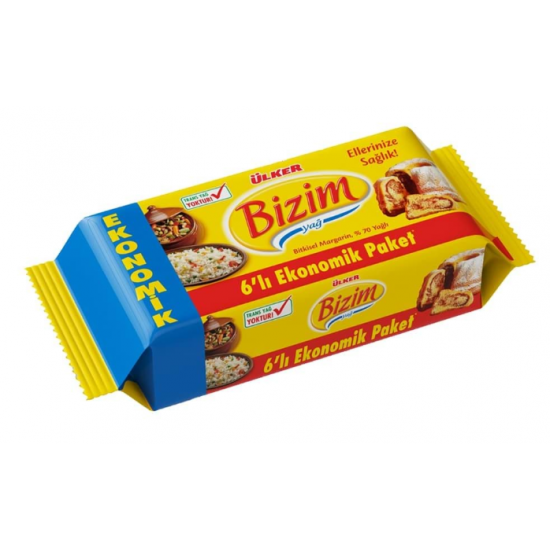 Bizim Margarin 6x250 G